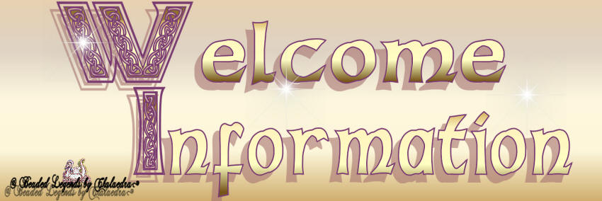Welcome Information Banner