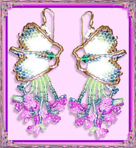 Oriental Butterfly Earrings