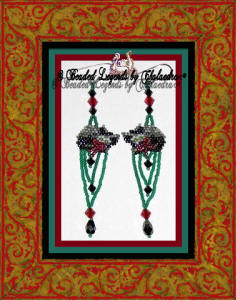 Ribbons and Bows Earrings or Ornament