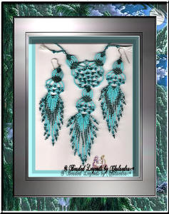 Filigree Necklace and Earrings Set
