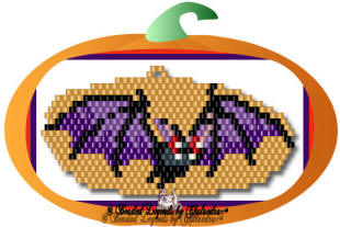 Natty Batty Halloween Bat
