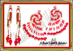 Hard Candy CHristmas Earrings by Charlotte Holley