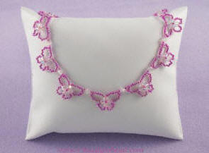 Lovely Butterfly Necklace by Ronit Florence