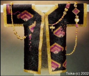 Toika Bridges' lovely beaded 3-D Kimono
