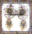Seven Point (Hecate) Dream Catcher Earrings