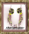 Three Flower Cluster Earrings
